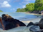 Another Couple Watching Us Having Sex On The Beach - Applause at the End