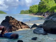 Another Couple Watching Us Having Sex On The Beach - Applause at the End 4/16