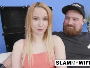 Gorgeous Red Head Babe Loves Servicing Black Cock for Her Cuck 2/16