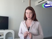 Horny VIRGIN Big Titty Step-Sis SNEAKS Into My Room For First Orgasm 8/16