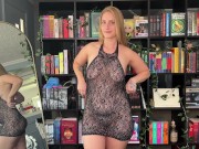 [4]K Transparent Mesh Dress Try On Haul 12/16