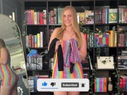 [4]K Transparent Mesh Dress Try On Haul 3/16