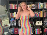 [4]K Transparent Mesh Dress Try On Haul 5/16