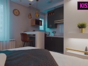 Step Son Dreams of Undressing and Having Sex with Step Mom, and She Lets Him Fuck in Shared Bed 3/16