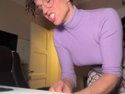 Hot Milf Comparess Condom vs. No Condom 2/16