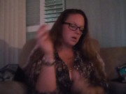 Horny Busty Wife Smoking Cigarette 16/16