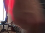 Atomic Girl Wedgie Thongs and High Heels with Skirts and Dresses is the Main Ingredient of this Backstage Behind the Scenes 11/16