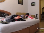 Atomic Girl Wedgie Thongs and High Heels with Skirts and Dresses is the Main Ingredient of this Backstage Behind the Scenes 13/16