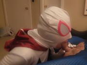 Spiderman & Gwen Stacy Porn Parody- Part 1 2/16