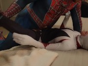 Spiderman & Gwen Stacy Porn Parody- Part 1 6/16