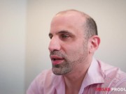 A Teen With Huge Tits and her Friend Nailed by Big Cock 3/16