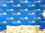 Thin Ebony Anal POV - Ass Fucked Deep - Glass Masturbation Dildo POV - Bondage Orgasm 1/16