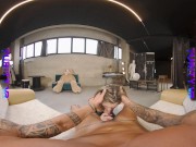 PURITYVR Busty blonde Valeria Curtis teases before she rides your cock in VR 12/16