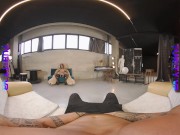 PURITYVR Busty blonde Valeria Curtis teases before she rides your cock in VR 9/16