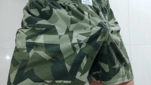 Cumming In My Boxer Shorts