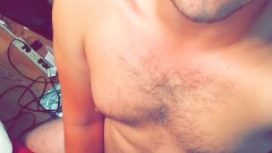 Twink fucks flashlight