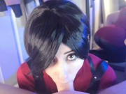 Ada wong uses Leon for sex, gives footjob and pounds big oiled ass 5/16