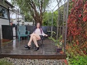 Pouring Rain Camping Chair Shoe Dangling 14/16