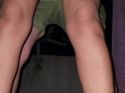 Me follo a la puta de mi vecina en su terraza parte 1