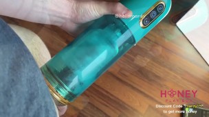 huge cum eat my cock a New HoneyPlayBox / First Attempt to Handle It