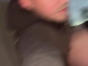 Riding daddy’s long cock till he cums 12/16