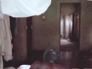 Massive huge MONSTER Africa dick is really hard after some massage 9/16