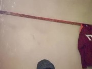 Monster real Black Dick getting milked for multiple cum shots 5/16