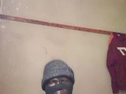 Monster real Black Dick getting milked for multiple cum shots 7/16