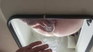 monster can in ass. Gaping wide open after