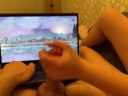 Stepsister Makes Me Play Her Favorite Game - Long Handjob 14/16