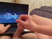 Stepsister Makes Me Play Her Favorite Game - Long Handjob 7/16