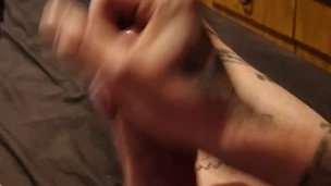 Pulling my cock