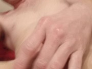 Hot stud in onsie stroking beautiful 2/16