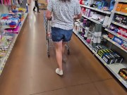 Ali Allure Goes Walmart Shopping and Meets Manager 1/16