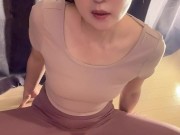 【無修正】本編無修正で相互オナニー！変態ヨガクラスで生徒とオナニー見せ合いっこ♡ - Screenshot 3 of 16 - 相互オナニー