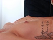 These girl's massages go from deep oil to deep dicking in this HUSTLER Exclusive! 4/16