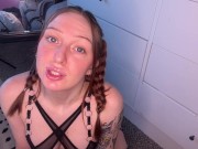 Redhead Begs For Cum 2/16