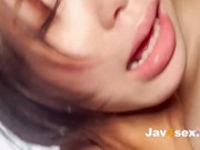 Horny Asian fuckslut Rin Asahi gets poked hard with a melting expression - best JAV ever! 14/16