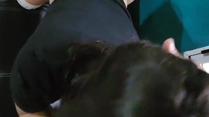 Sexo duro con la mujer de mi amigo. Me abre la cola al final para gran creampie anal