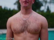 Fit Blonde Swimming Pool Sex 2/16