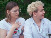 RIM4K. Anal sex and rimming between different couples. Hot fetish sex with Kioto & Funky Town with friends 3/16