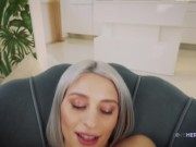 Hot Foot Tease With Cute Christie White 14/16