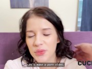 CUCK4K. Husbands First cuckold experiences. Hot sex with Novella Night, Sofa Weber and Eva Barbie 6/16