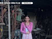 DEBT4k. Arina Shy didn’t pay her debt and got fucked. Hot sex with Arina Shy & Steve Q 2/16