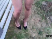 DEBT4k. Arina Shy didn’t pay her debt and got fucked. Hot sex with Arina Shy & Steve Q 9/16