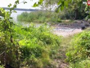 German Amateur Schnuggie91 Sucks Cock At The Beach And Gets Cum on her Face - Mydirtyhobby 11/16