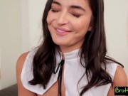 Cock Gobbling Bratty Stepsis Sky Pierce & Emily Willis Fuck Stebro's Wild Turkey 9/16