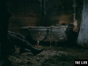 Erotic thrills as kinky beauty acts out her dark sex fantasies 2/16