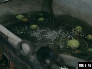 Erotic thrills as kinky beauty acts out her dark sex fantasies 5/16