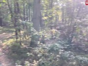 Blonde amateur Schnuggie91 sucks cock & fucks doggy style outdoors - Mydirtyhobby 4/16